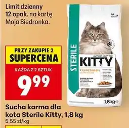 Biedronka Sterile Kitty oferta