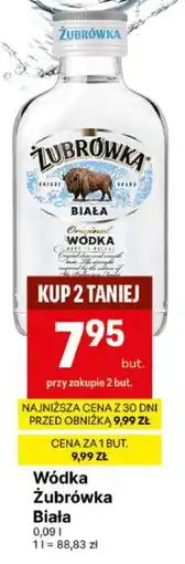 Delikatesy Centrum Wódka Żubrówka Biała oferta