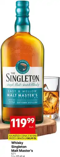 Delikatesy Centrum Whisky Singleton Malt Master's oferta