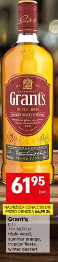 Delikatesy Centrum Grant's triple wood, summer orange, tropical fiesta, winter dessert oferta