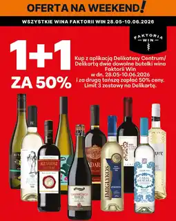 Delikatesy Centrum Wszystkie wina Faktorii Win oferta