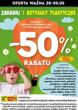 Biedronka Promocja na zabawki i art. plastyczne oferta