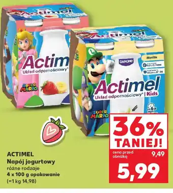 Kaufland Actimel Napój jogurtowy oferta
