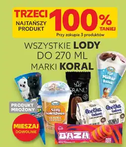 Kaufland Koral Wszystkie lody do 270 ml oferta