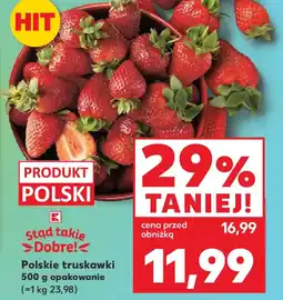 Kaufland Stąd takie Dobre! Polskie truskawki oferta