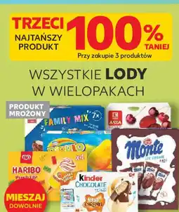 Kaufland Wszystkie lody w wielopakach oferta