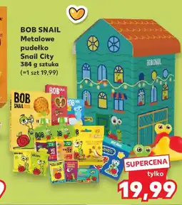 Kaufland Bob Snail Metalowe pudełko Snail City oferta
