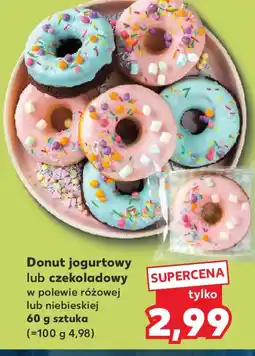 Kaufland Donut jogurtowy lub czekoladowy oferta