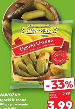 Kaufland Wąwoźny Ogórki kiszone oferta