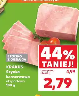 Kaufland Krakus Szynka konserwowa eksportowa oferta
