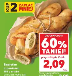 Kaufland Bagietka czosnkowa oferta