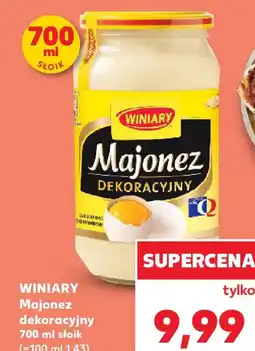 Kaufland Winiary Majonez dekoracyjny oferta
