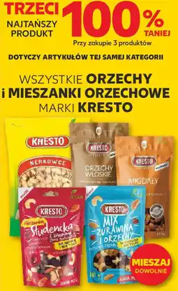 Kaufland Kresto Orzechy i mieszanki orzechowe oferta