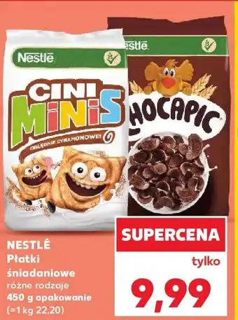 Kaufland Nestlé Płatki śniadaniowe oferta