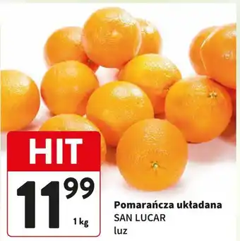 Pomarańcza układana SAN LUCAR luz