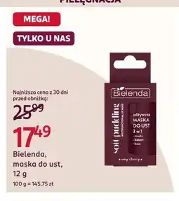 Rossmann Maska do ust Bielenda soft pudding very cherry oferta