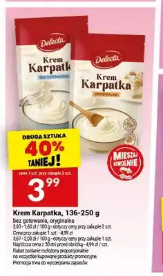 Twój Market Krem Karpatka oryginalna Delecta oferta