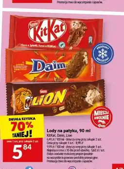 Twój Market Lody na patyku Lion oferta