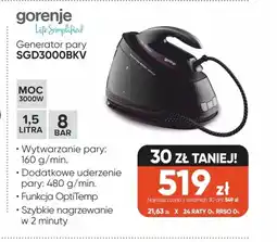 Max Elektro Generator pary Gorenje oferta