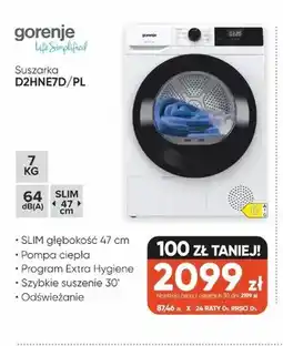 Max Elektro Suszarka Gorenje D2HNE7D/PL oferta