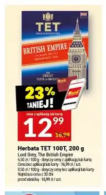 Twój Market Herbata TET 100T The British Empire oferta
