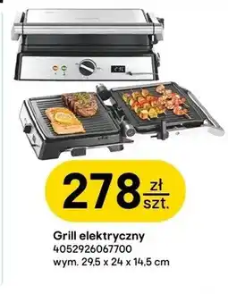 Castorama Grill elektryczny wym. 29,5x24x14,5cm oferta
