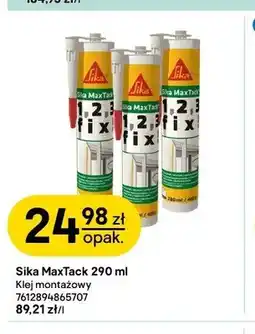 Castorama Klej montażowy Sika MaxTack oferta