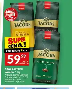 Twój Market Kawa ziarnista Jacobs Krönung oferta