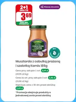 Dino Musztarda z cebulką prażoną i szalotką Kamis oferta