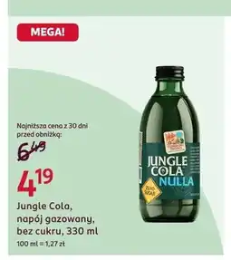 Rossmann Napój gazowany bez cukru Jungle Cola Nulla oferta