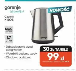 Max Elektro Czajnik gorenje K17OS 2200W oferta