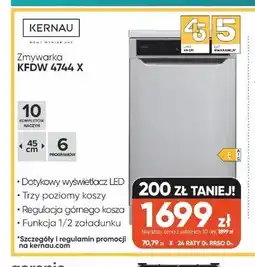 Max Elektro Zmywarka KERNAU KFDW 4744 X oferta
