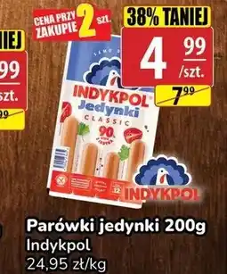 API MARKET Parówki Indykpol oferta