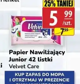 API MARKET Chusteczki nawilżane Velvet oferta