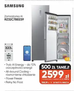 Max Elektro Zamrażarka AI SAMSUNG RZ32C7BEES9 oferta