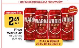 Społem Częstochowa Piwo Warka JP oferta