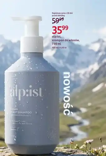 Rossmann Szampon Alp:ist oferta