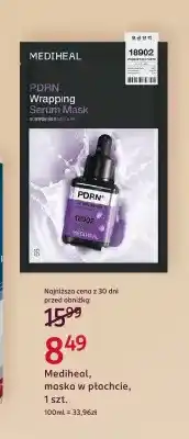 Rossmann Maska w płachcie Mediheal PDRN Wrapping Serum Mask oferta