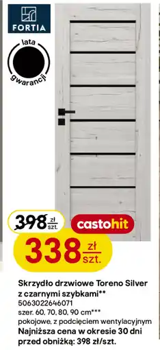 Castorama Skrzydło drzwiowe Fortia oferta