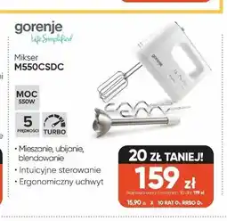 Max Elektro Mikser gorenje M550CSDC oferta