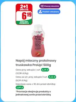 Dino Napój mleczny proteinowy truskawka ProUp! oferta