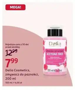 Rossmann Zmywacz do paznokci Delia Cosmetics oferta