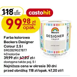 Castorama Farba Beckers oferta