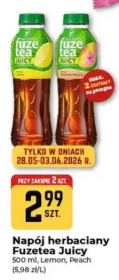 Społem Częstochowa Napój herbaciany Fuzetea Juicy Lemon oferta