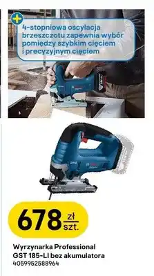 Castorama Wyrzynarka BOSCH Professional GST 185-LI bez akumulatora oferta