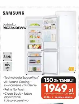 Max Elektro Lodówka SAMSUNG RB33B610EWW oferta
