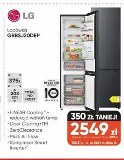 Max Elektro Lodówka LG GBBSJ20DEP oferta