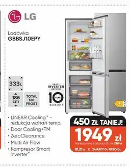 Max Elektro Lodówka LG GBBSJ10EPY oferta