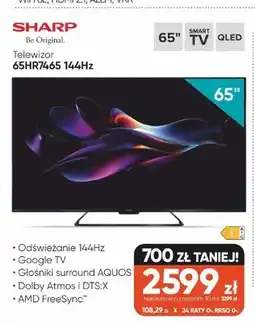 Max Elektro Telewizor SHARP 65HR7465 144Hz 65 oferta