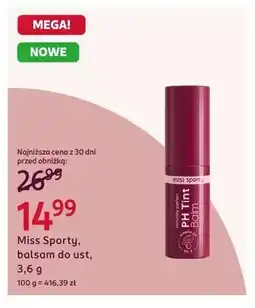 Rossmann Balsam do ust Miss Sporty oferta